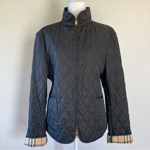 Burberry Black Quilted Puffer Jacket